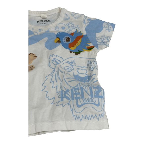 Kenzo Kids Tiger parrot tee shirt 6M - Picture 2 of 5